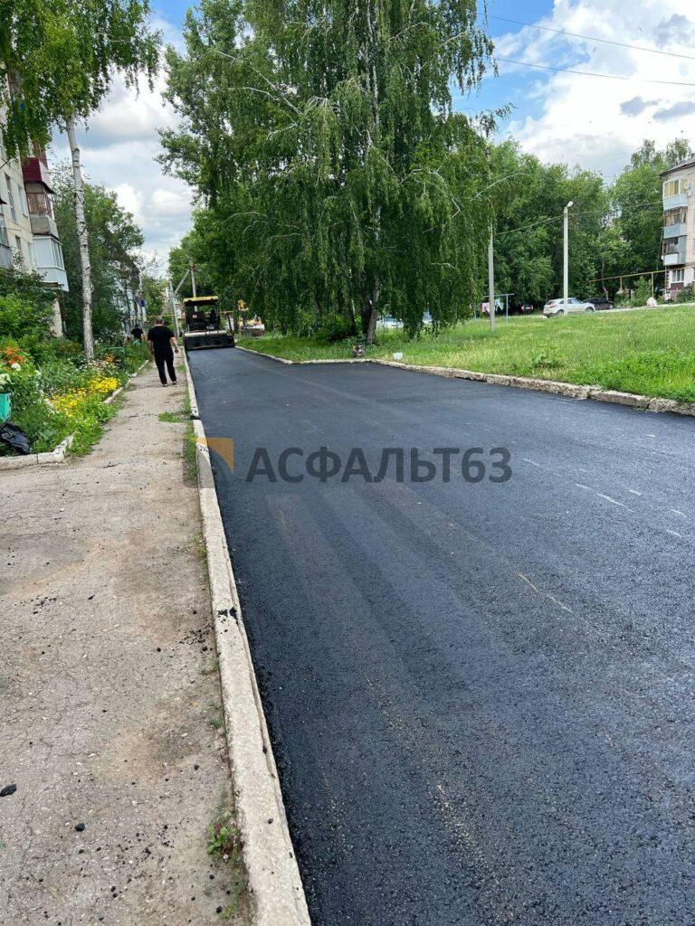 Асфальтирование двора в Самарской области